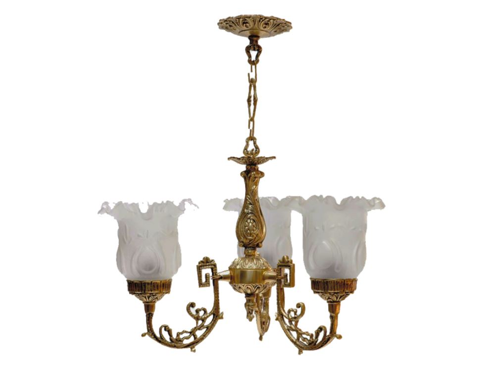 Tulipa Plástica Caracol para Lustre e Ventilador de Teto Universal - Kit com 3 Unidades - Imagem 7