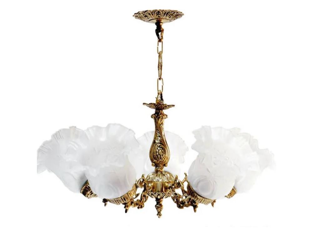 Tulipa Plástica Caracol para Lustre e Ventilador de Teto Universal - Kit com 3 Unidades - Imagem 6