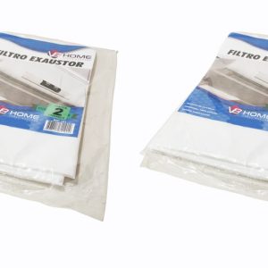 Filtro / Manta para Exaustor / Coifa / Depurador e Purificador de Ar - Atende Fogão de 4 e 6 Bocas - 80 x 60cm - 4 Unid.