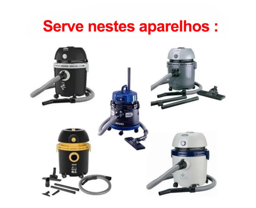 Mangueira Asp de Pó 7 Acessórios Arno Água e Pó / Animal Care / Aguapo / AR12 / AGPO / H2AC / H2PO / H3PO / H4PO - Imagem 4