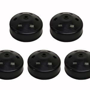 5 un. Plafon fixador Globo Pera   Master  Ventilador de Teto Preto