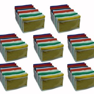 Organizador de Camisetas 35x24x10cm Kit com 8un.