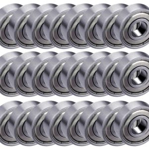 100 unidades Rolamento 608 ZZ  8x22x7 Skateboard Spinner Roller Patinete