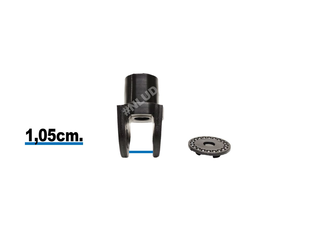 05 un. Suporte Articulado do Motor / Bucha Central Ventilador Arge / Delta Fino - Imagem 4