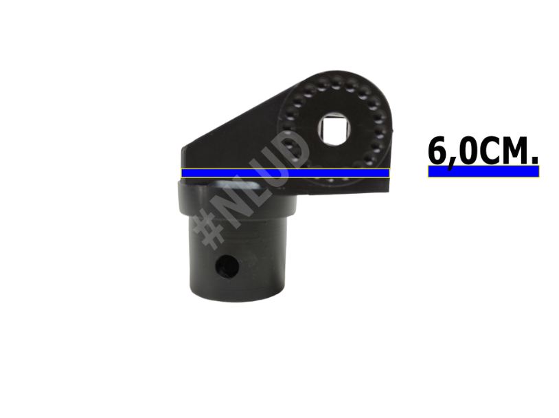 05 un. Suporte do Motor / Bucha Central Ventilador Arge / Loren-Sid Grande - Imagem 3